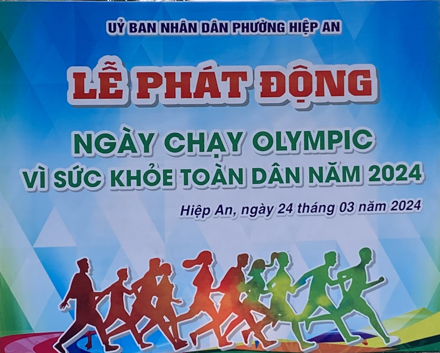 Trường Tiểu học Kim Đồng tham gia các hoạt động “Ngày chạy Olympic vì sức khoẻ toàn dân” năm 2024 và Hội thi nấu ăn mừng Ngày quốc tế Hạnh Phúc 20/03 do UBND phường Hiệp An tổ chức.