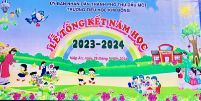 Trường Tiểu học Kim Đồng long trọng tổ chức "Lễ tổng kết năm học 2023-2024"