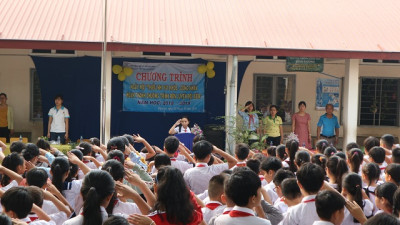 Ngày hội “ Thiếu nhi vui khỏe – Công nhận hoàn thành chương trình rèn luyện đội viên” năm học 2018 - 2019