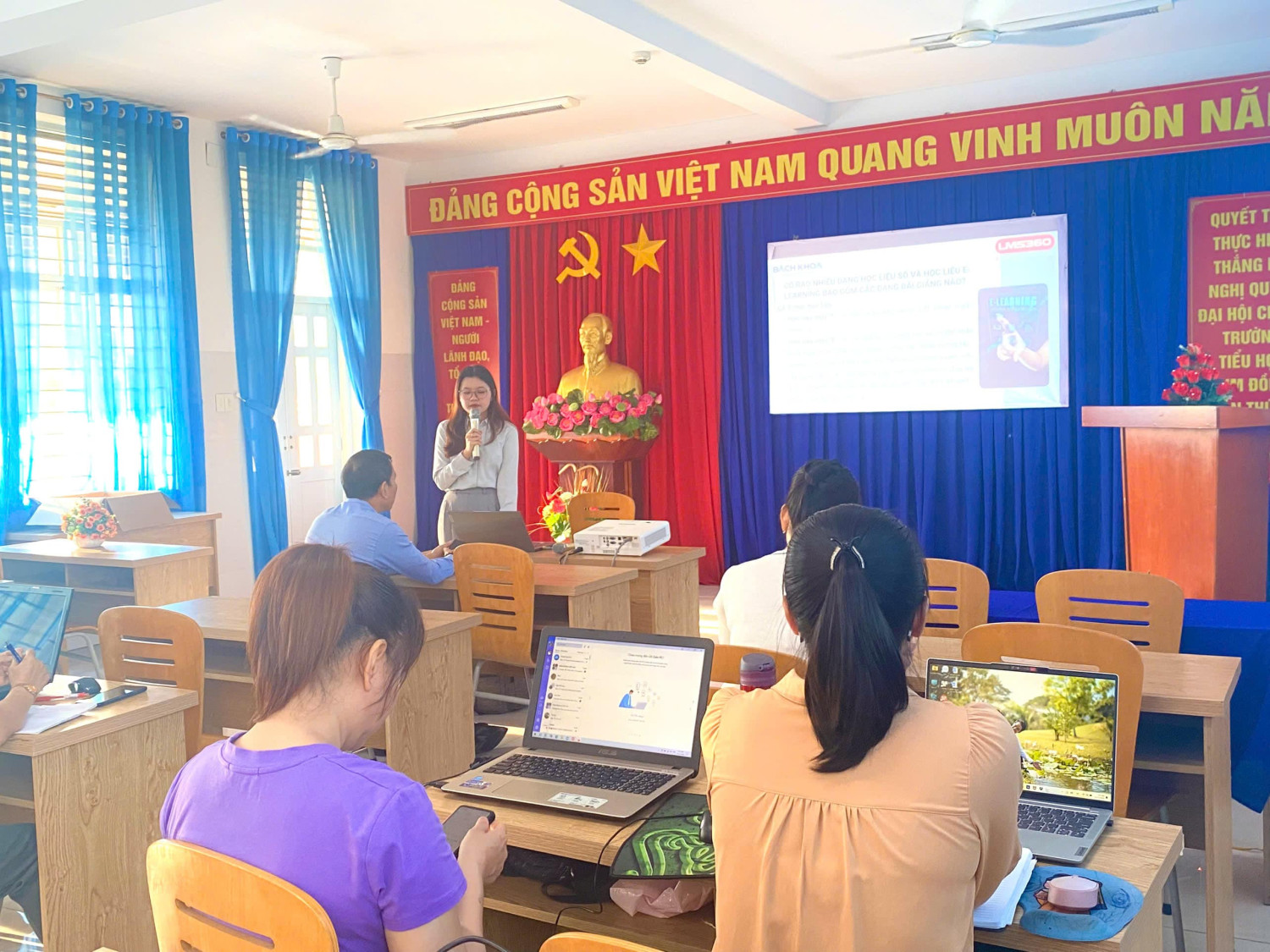 Tập huấn sử dụng hệ thống LMS360 e-Learning